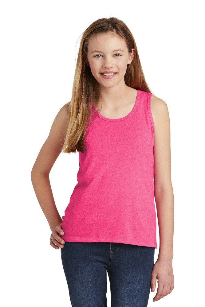 district dt6303yg girls v.i.t. ™ tank Front Fullsize