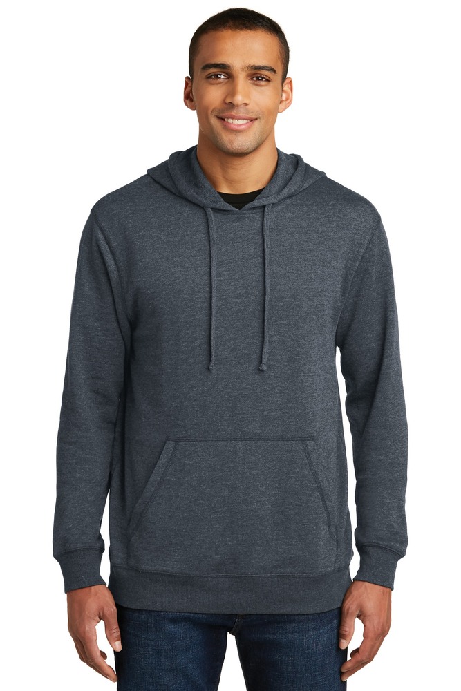 District DM391 | Lightweight Fleece Hoodie | ShirtSpace