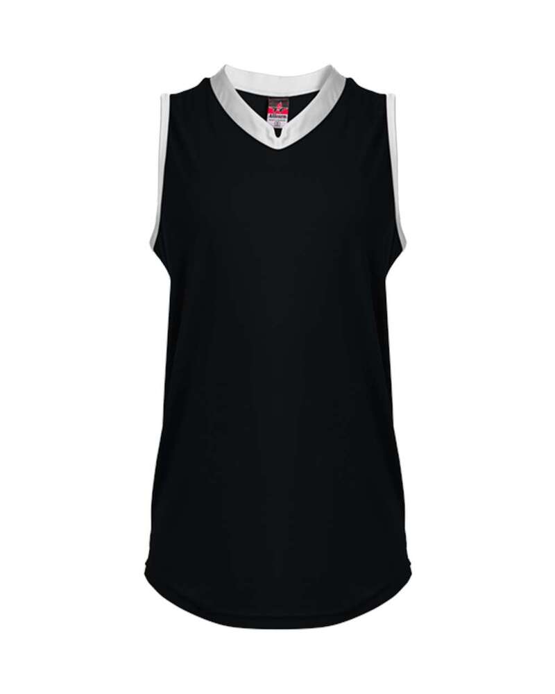 Alleson Athletic 522XVW Women’s Slide Fastpitch V Neck Sleeveless Jersey Front Fullsize"