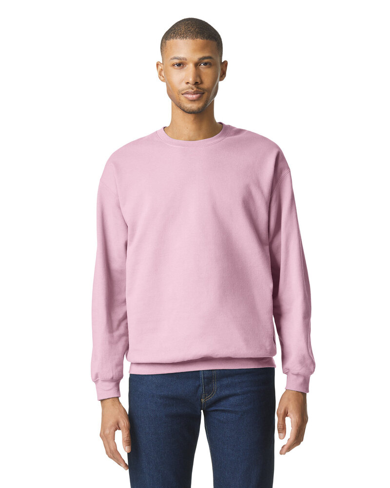 Gildan SF000 Adult Softstyle® Fleece Crew Sweatshirt Front Fullsize"