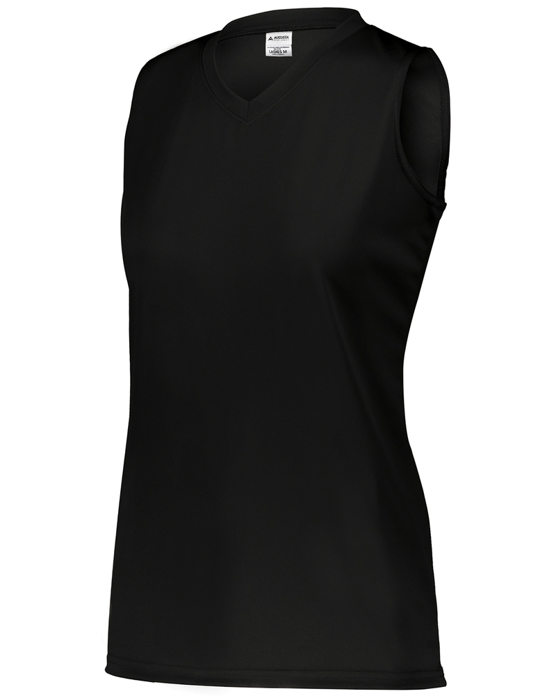 Augusta Sportswear 4794 Ladies Attain Wicking Sleeveless Jersey Front Fullsize"