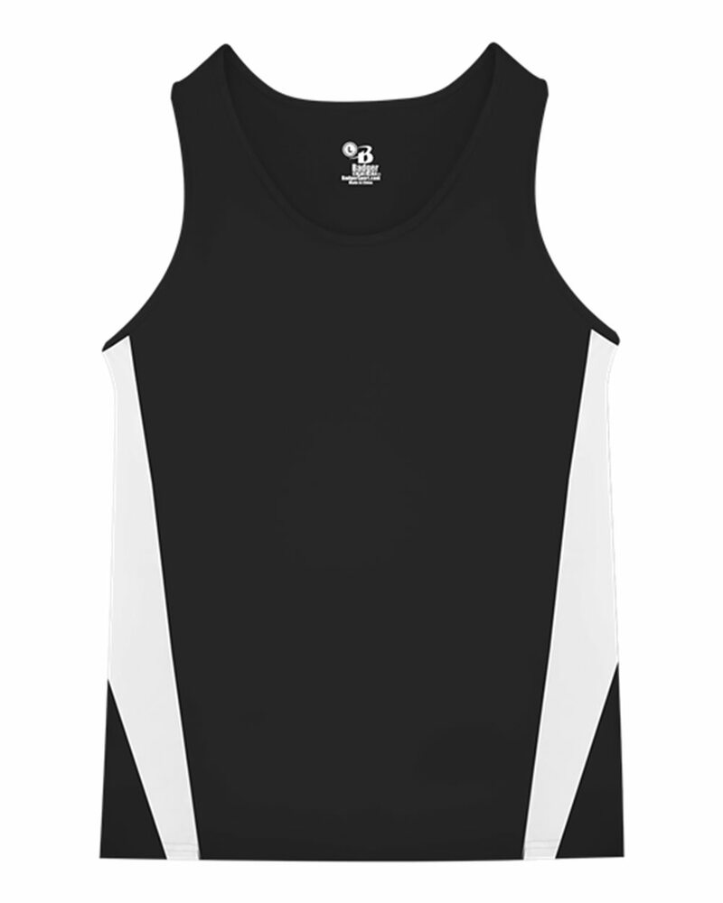 Alleson Athletic 2667 Stride Youth Singlet Front Fullsize"