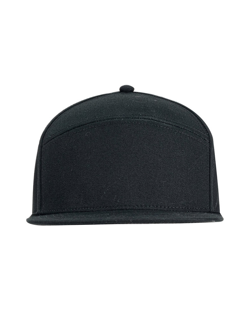 Big Accessories BA709 Hybrid Semi Curved Bill Cap Front Fullsize"