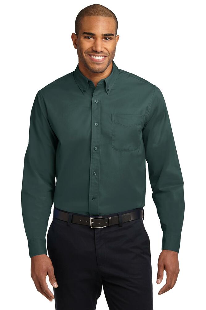 Port Authority S608 Long Sleeve Easy Care Shirt Front Fullsize"