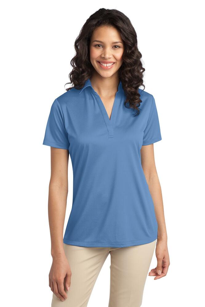 Port Authority L540 Ladies Silk Touch™ Performance Polo Front Fullsize"