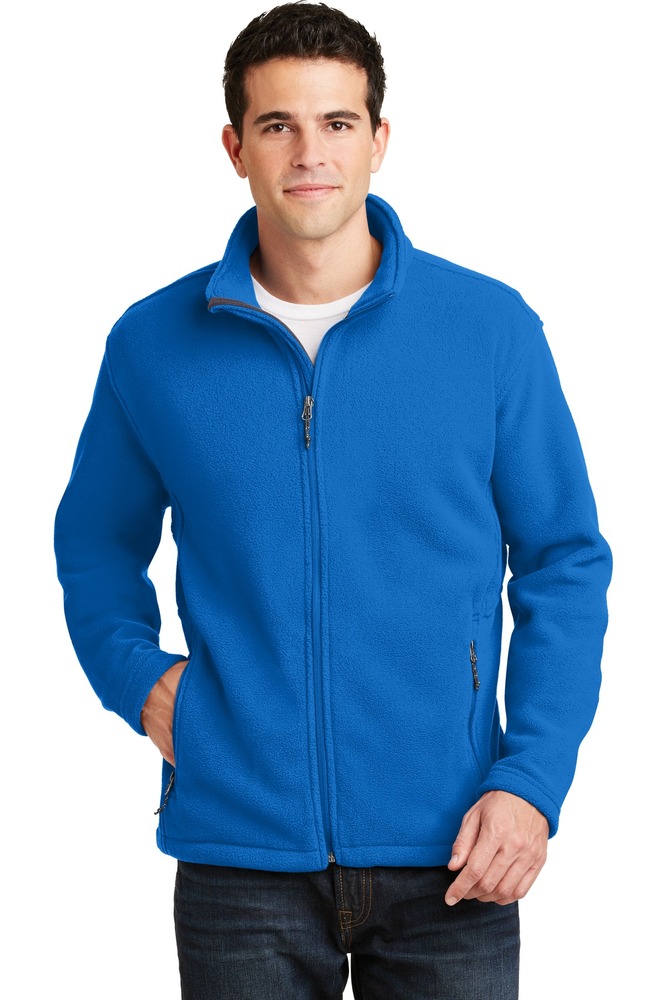 port authority f217 value fleece jacket Front Fullsize