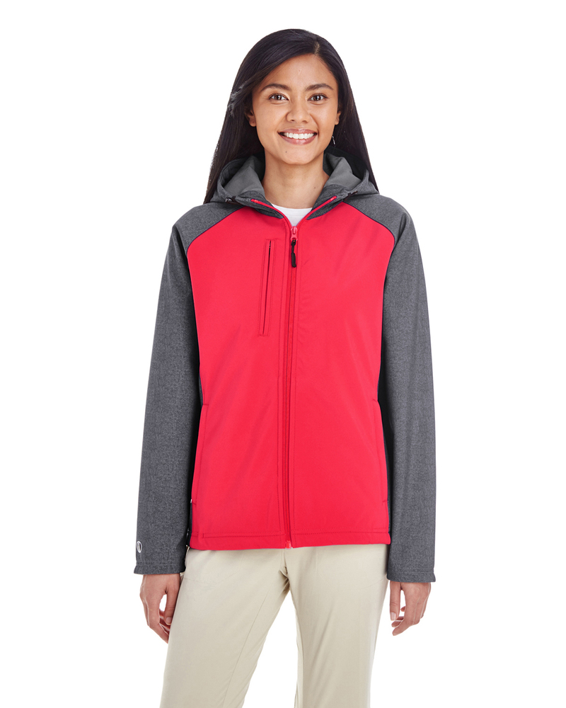Holloway 229357 Ladies' Raider Soft Shell Jacket Front Fullsize"