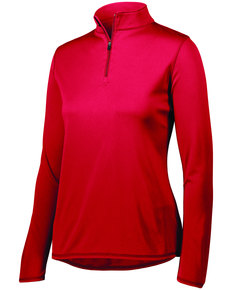 Augusta Sportswear 2787 Ladies Attain Wicking 1/4 Zip Pullover Front Fullsize"
