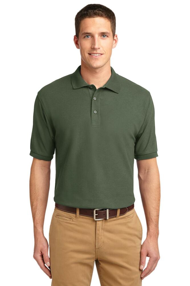 Port Authority K500 Silk Touch™ Polo Front Fullsize"