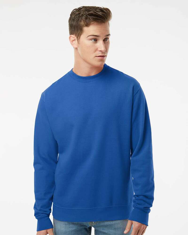 independent trading co. ss3000 midweight crewneck sweatshirt Front Fullsize