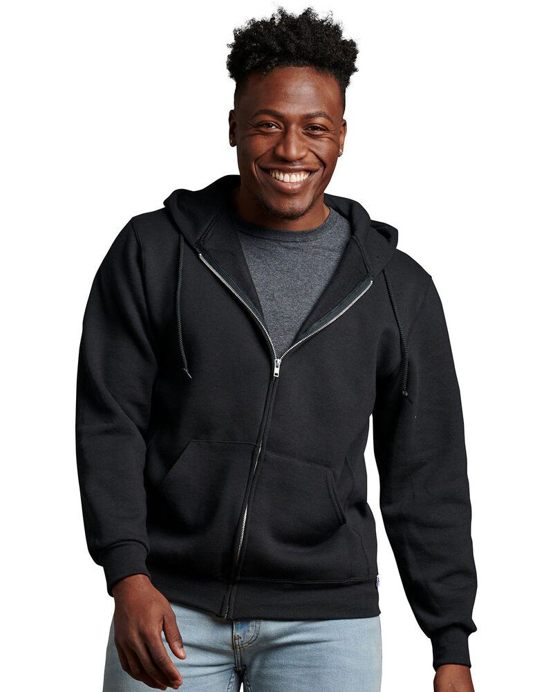 russell athletic 697hbm dri-power® fleece full-zip hoodie Front Fullsize