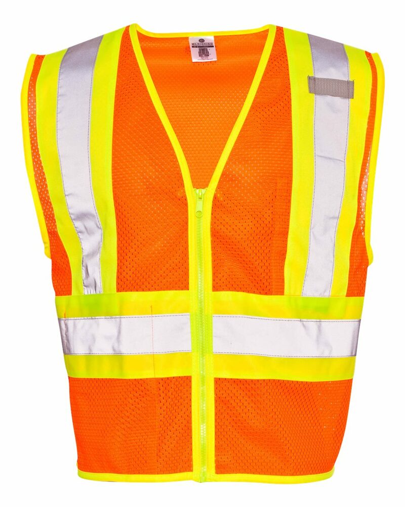 kishigo 1055-1056 ultra-cool™ contrasting mesh vest Front Fullsize