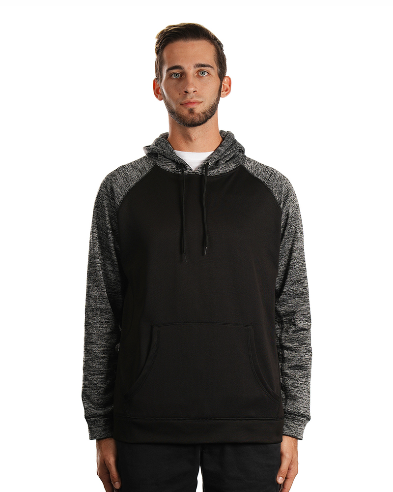 Burnside B8670 Men's Go Anywhere Performance Fleece Pullover Front Fullsize"