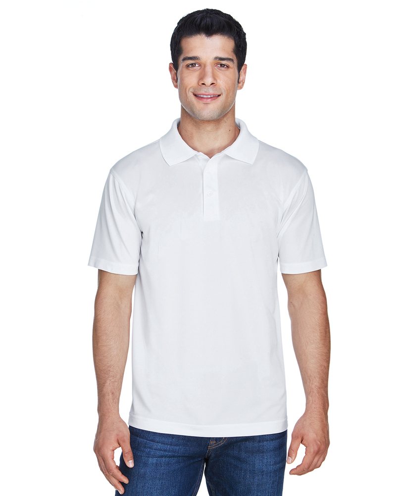Harriton M315 Men's 4 oz. Polytech Polo Front Fullsize"
