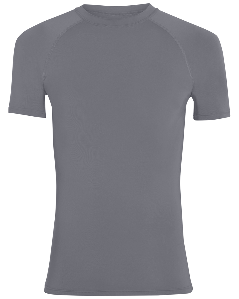 Augusta Sportswear 2601 Youth Hyperform Compression Short Sleeve Tee Front Fullsize"