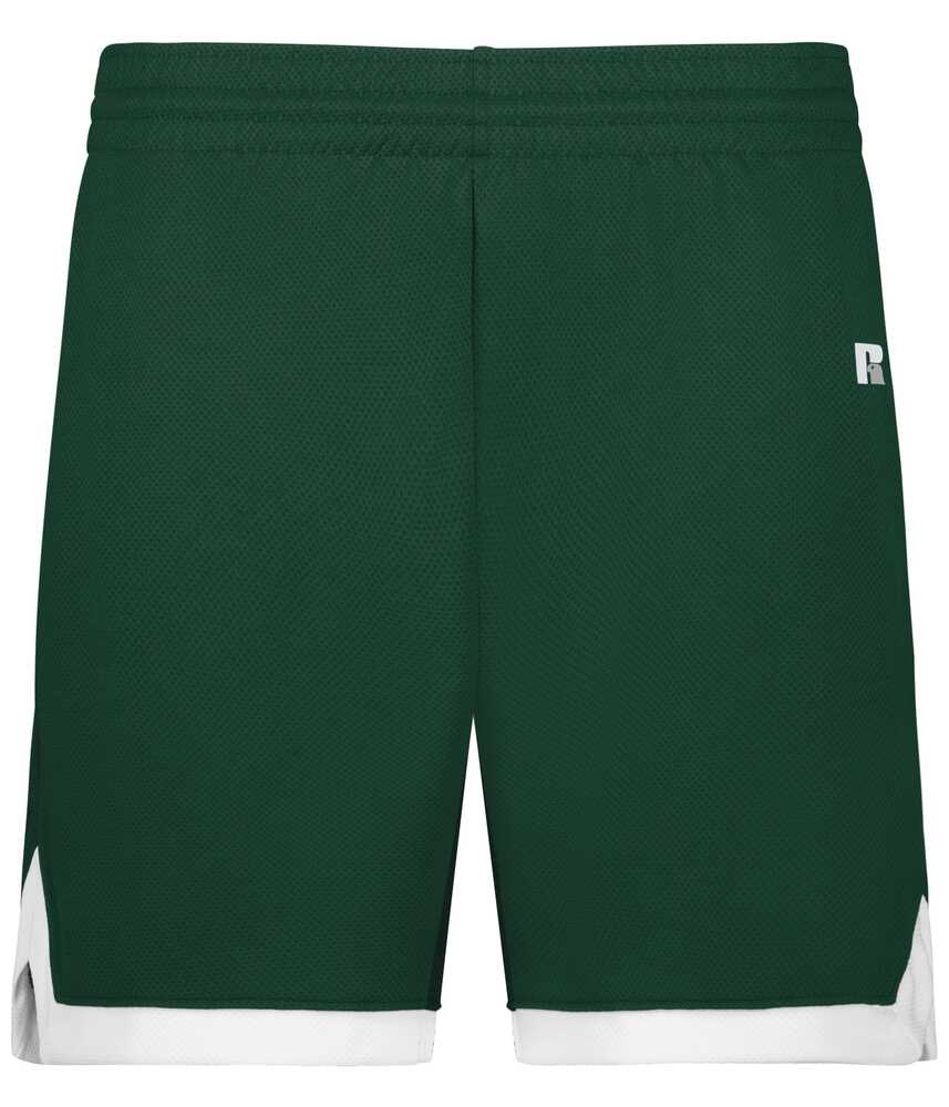 Russell Athletic 5R4CHX LADIES ELITE BASKETBALL SHORTS POWERED BY COOLCORE® Front Fullsize"