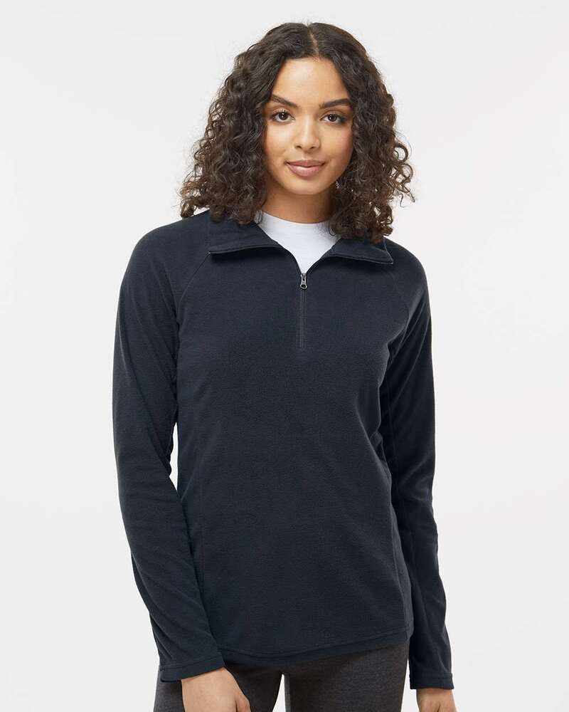 columbia 212495 women's glacial™ iv quarter fleece pullover Front Fullsize