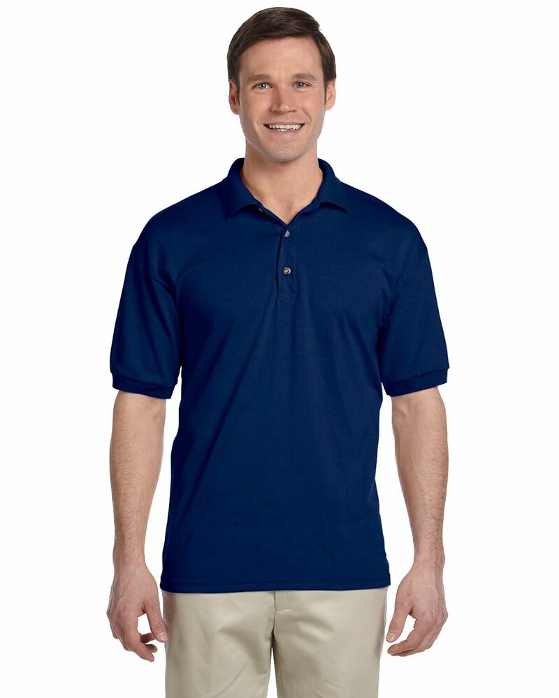 Gildan G880 Adult 6 oz. 50/50 Jersey Polo Front Fullsize"