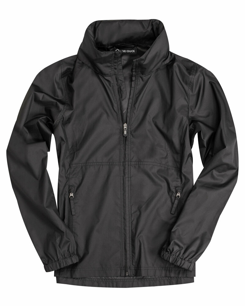dri duck 9403 women's riley packable jacket Front Fullsize