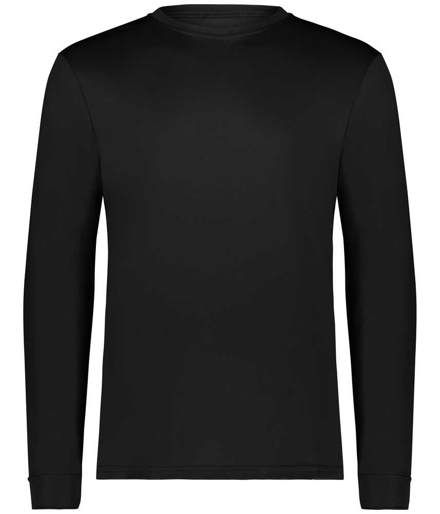 augusta sportswear 789 youth nexgen wicking long sleeve tee Front Fullsize