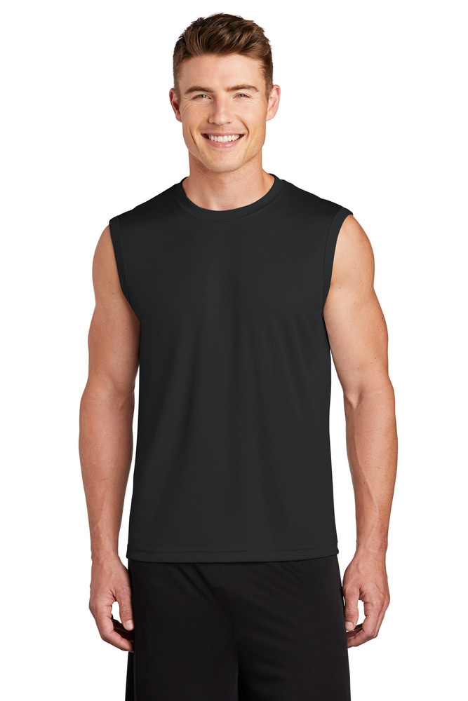 sport-tek st352 sleeveless posicharge ® competitor™ tee Front Fullsize