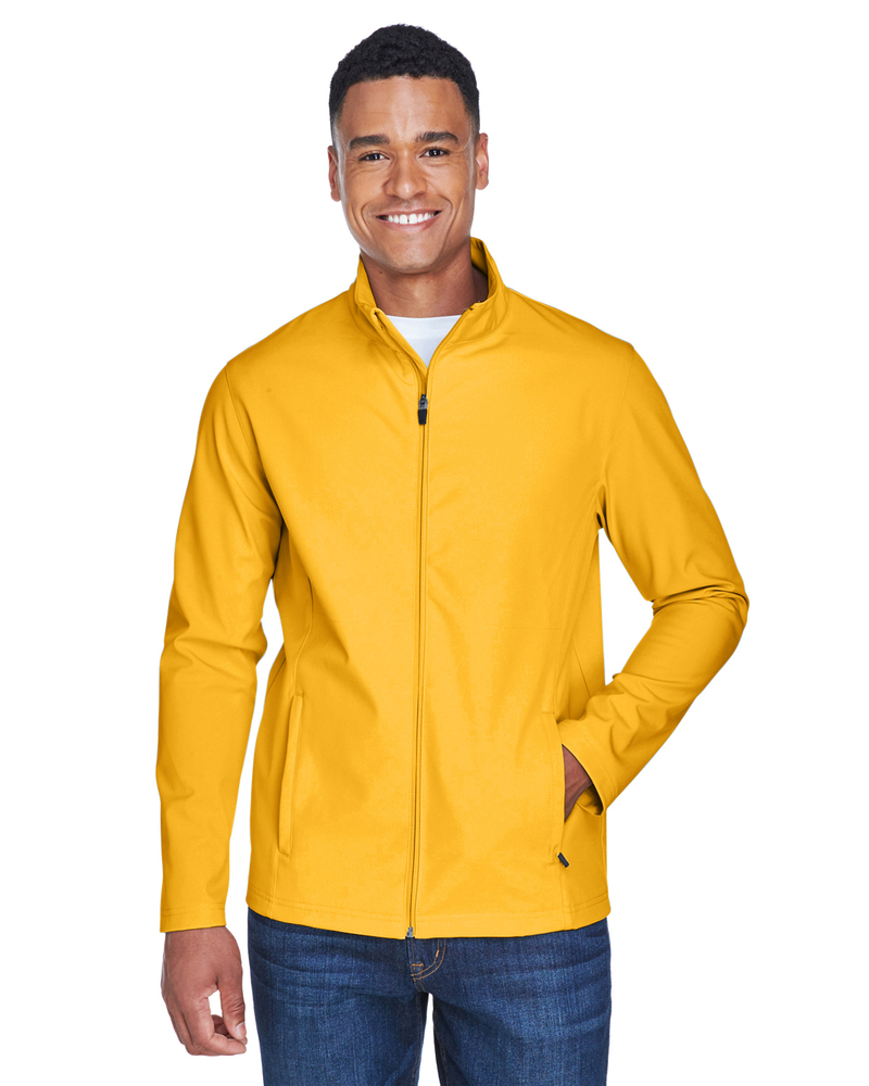 Team 365 TT80 Men's Leader Soft Shell Jacket Front Fullsize"