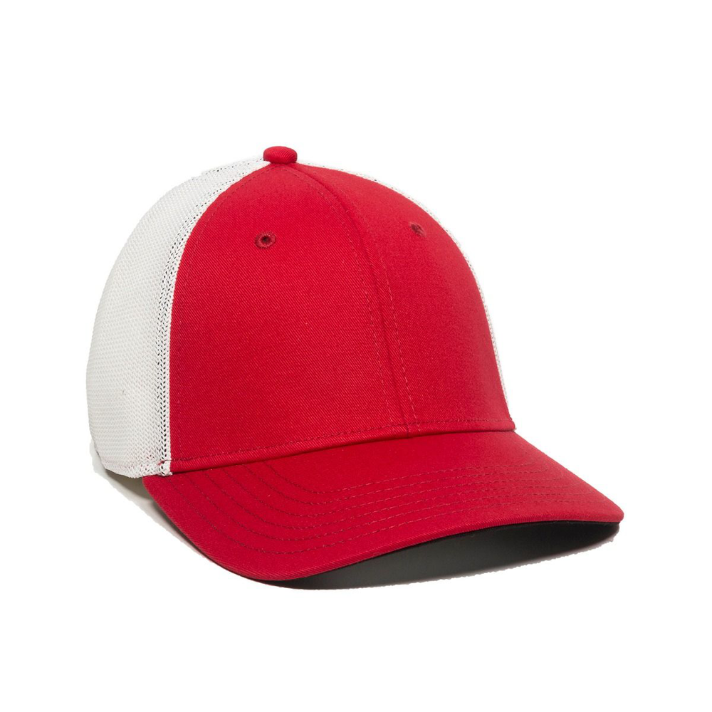 outdoor cap rgr-360m pro-flex adjustable mesh back hat Front Fullsize