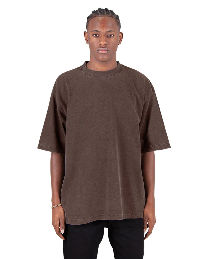 shaka wear shgdd adult garment-dyed drop-shoulder t-shirt Front Fullsize