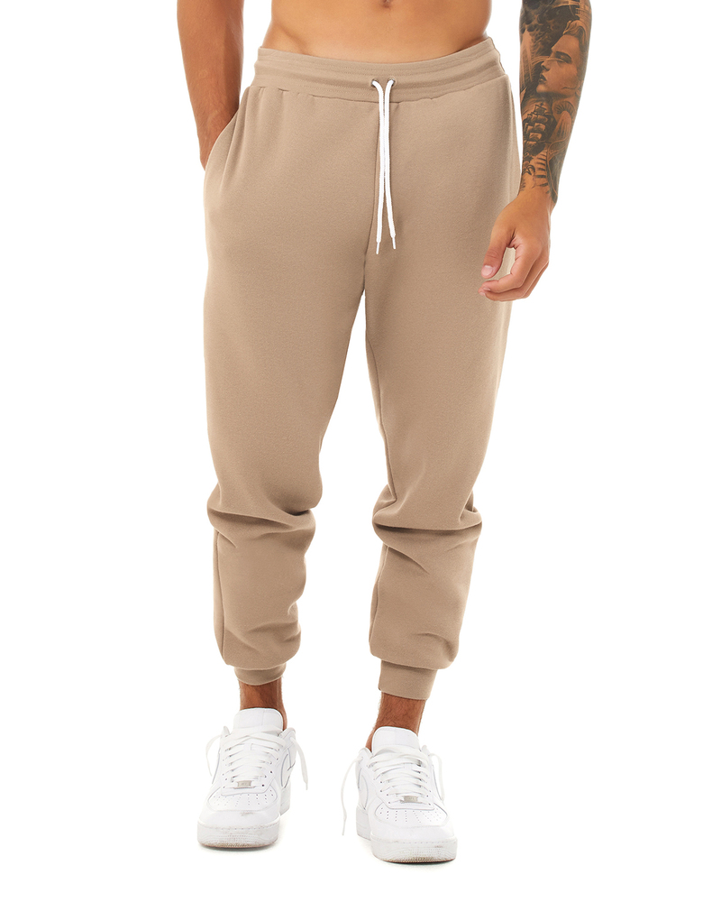 bella + canvas 3727 unisex jogger sweatpant Front Fullsize