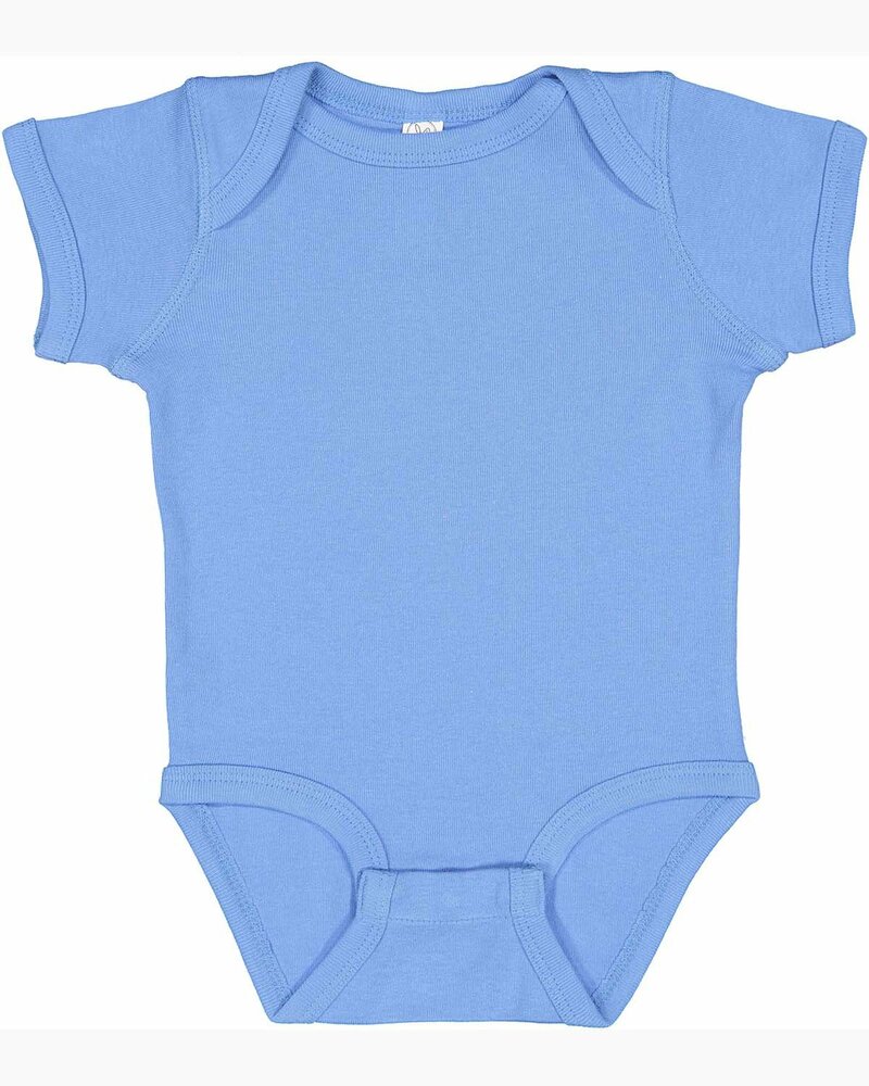 Rabbit Skins 4400 Infant Baby Rib Bodysuit Front Fullsize"