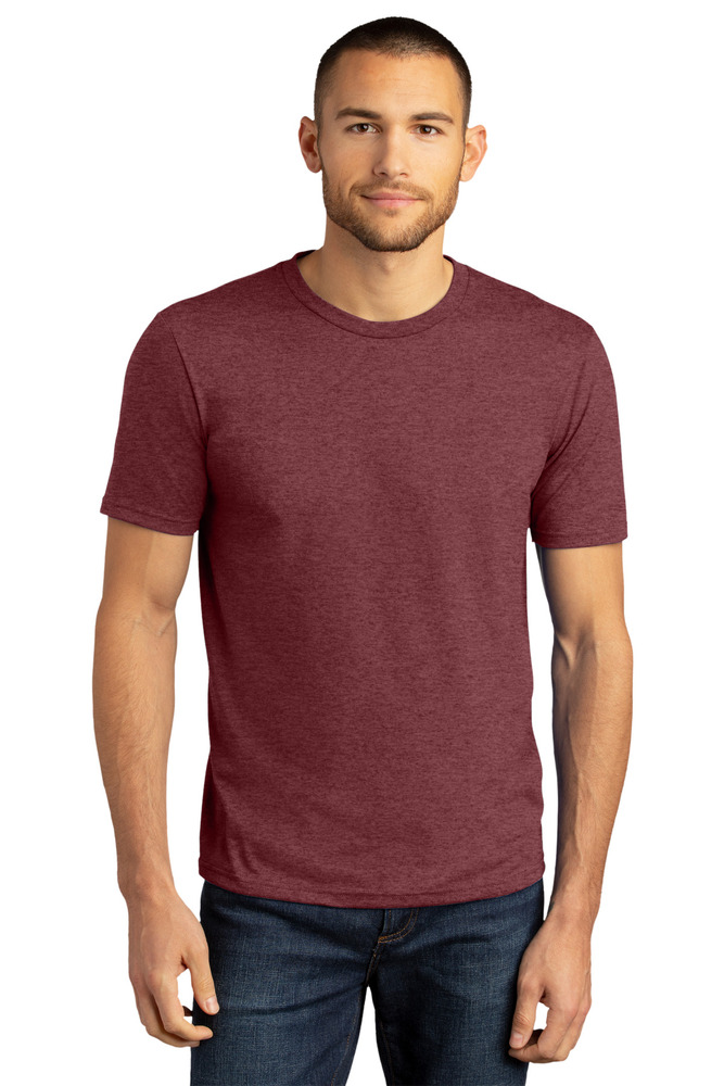 District DM130DTG Perfect Tri ® DTG Tee Front Fullsize"