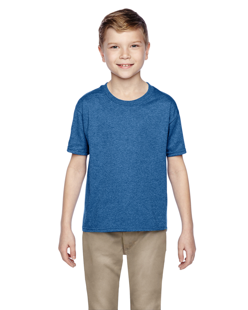Fruit of the Loom 3931B Youth HD Cotton ™ 100% Cotton T-Shirt Front Fullsize"