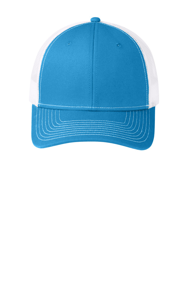 Port Authority C112 Snapback Trucker Cap Front Fullsize"