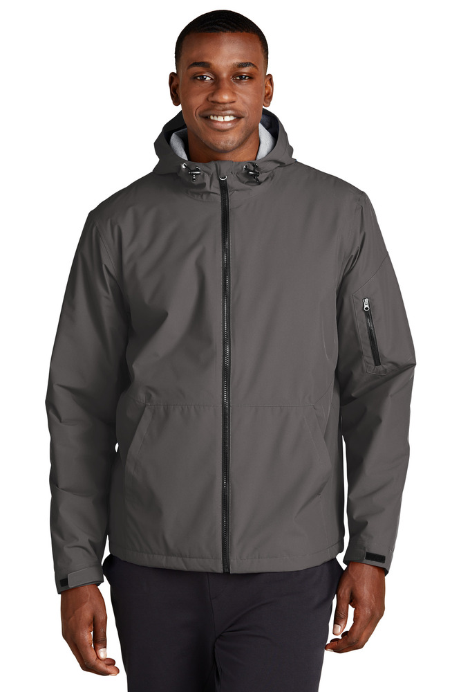 Sport-Tek JST56 Waterproof Insulated Jacket Front Fullsize"