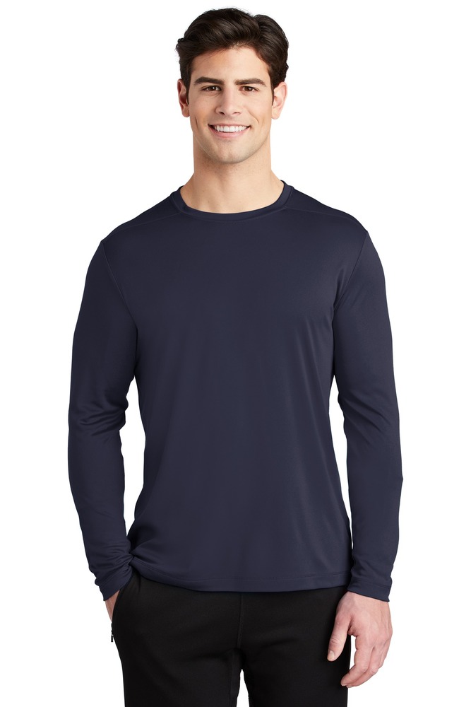 Sport-Tek ST420LS Posi-UV ® Pro Long Sleeve Tee Front Fullsize"
