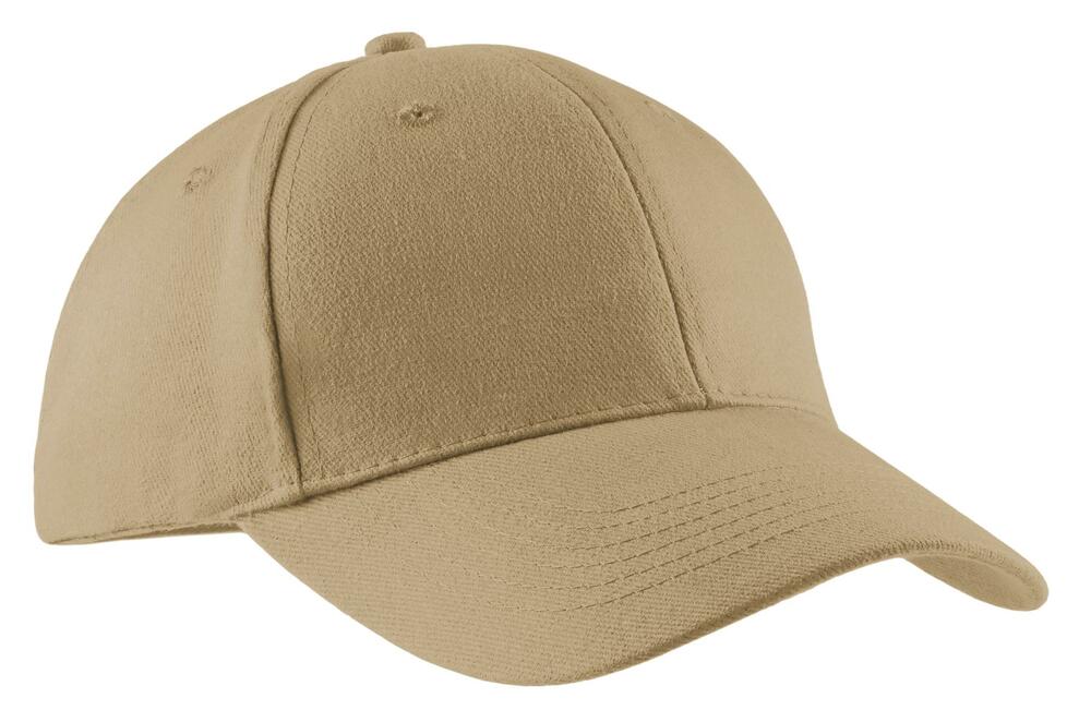 port & company cp82 brushed twill cap Front Fullsize