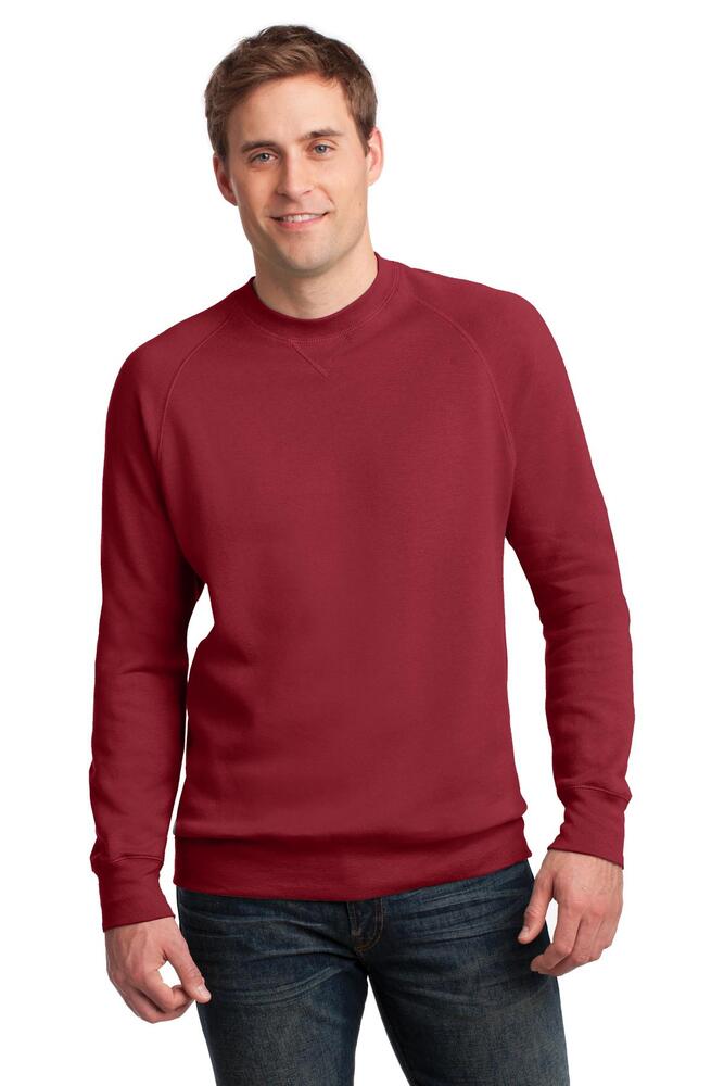 Hanes N260 Adult 7.2 oz. Nano Crew Front Fullsize"