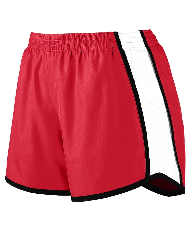 augusta sportswear 1265 ladies pulse shorts Front Fullsize