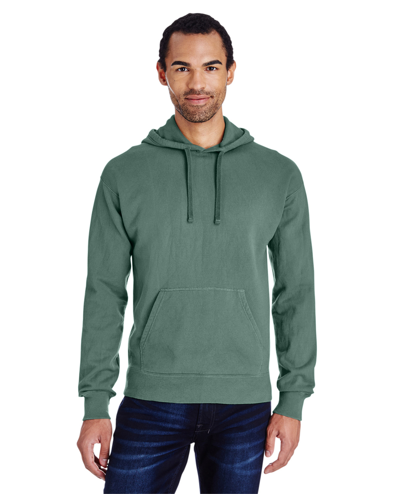 Hanes Unisex ComfortWash® Garment Dyed Fleece Hoodie Sweatshirt Spanish  Moss 3XL 
