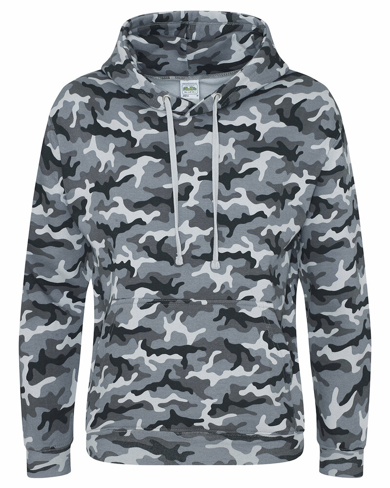 just hoods by awdis jha014 unisex camo hoodie Front Fullsize