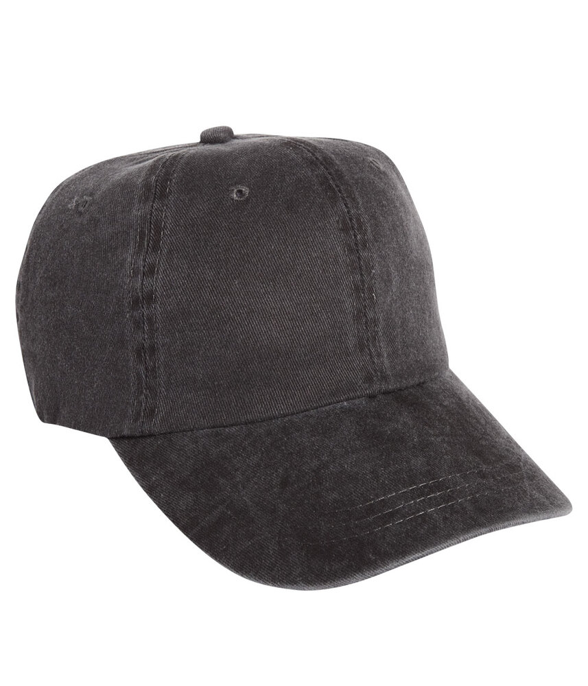Mega Cap MC7601 Washed Pigment Dyed Cap Front Fullsize"