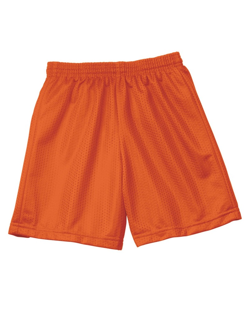 A4 NB5301 Youth Six Inch Inseam Mesh Short Front Fullsize"