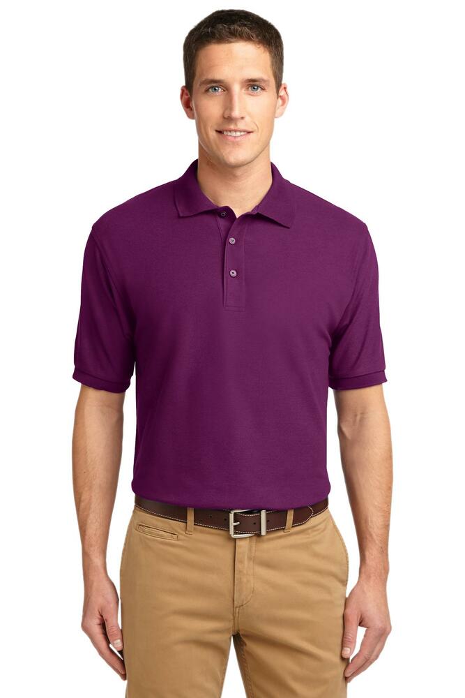 Port Authority K500 Silk Touch™ Polo Front Fullsize"