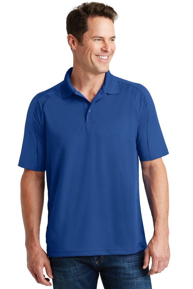 sport-tek t474 dri-mesh® pro polo Front Fullsize