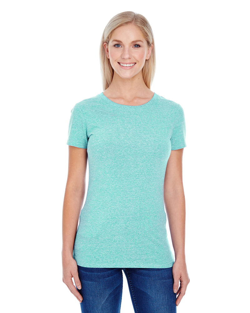 Threadfast Apparel 202A Ladies' Triblend Short-Sleeve T-Shirt Front Fullsize"