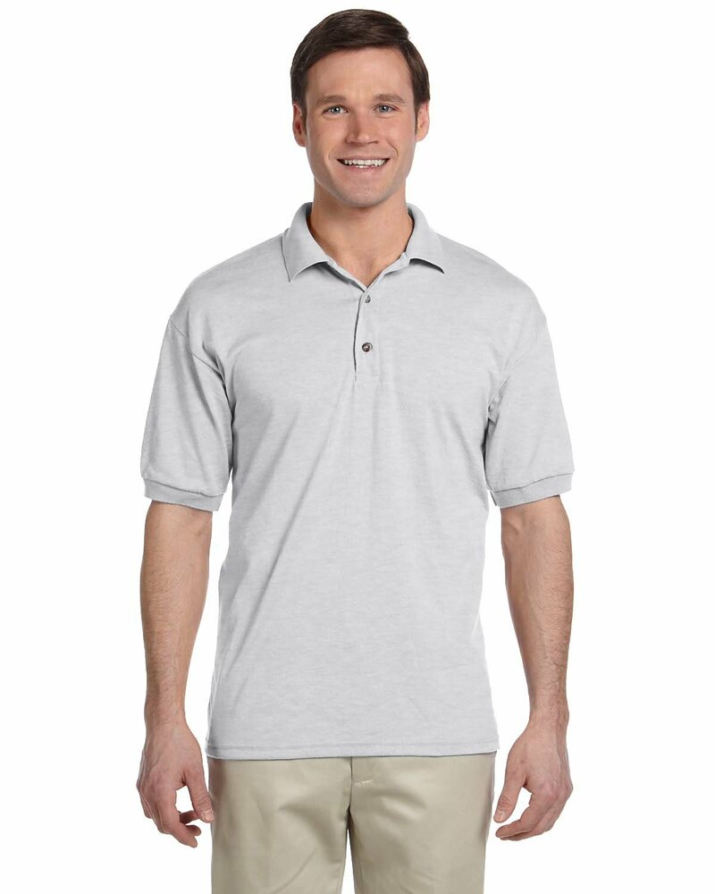 Gildan G880 Adult 6 oz. 50/50 Jersey Polo Front Fullsize"