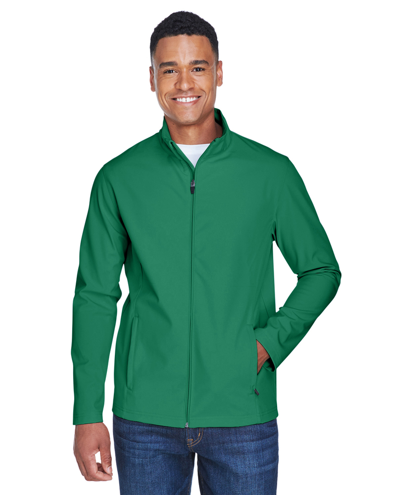 team 365 tt80 men's leader soft shell jacket Front Fullsize