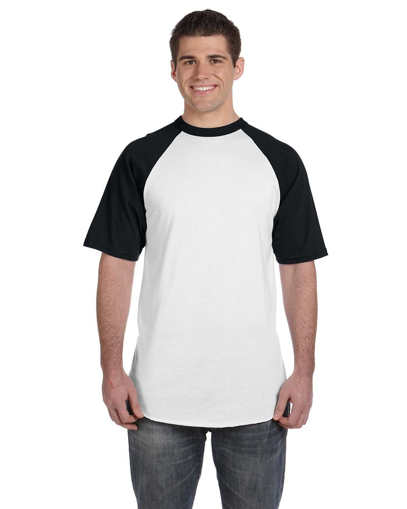 augusta sportswear 423 baseball short sleeve tee 2.0 Front Fullsize