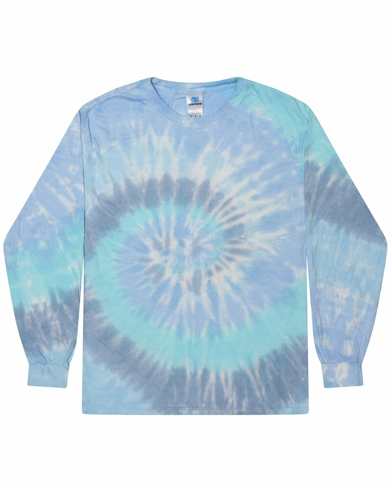 Tie-Dye CD2000Y Youth Long-Sleeve Tee Front Fullsize"