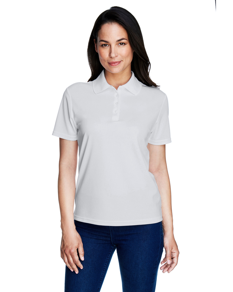 CORE365 78181 Ladies' Origin Performance Piqué Polo Front Fullsize"